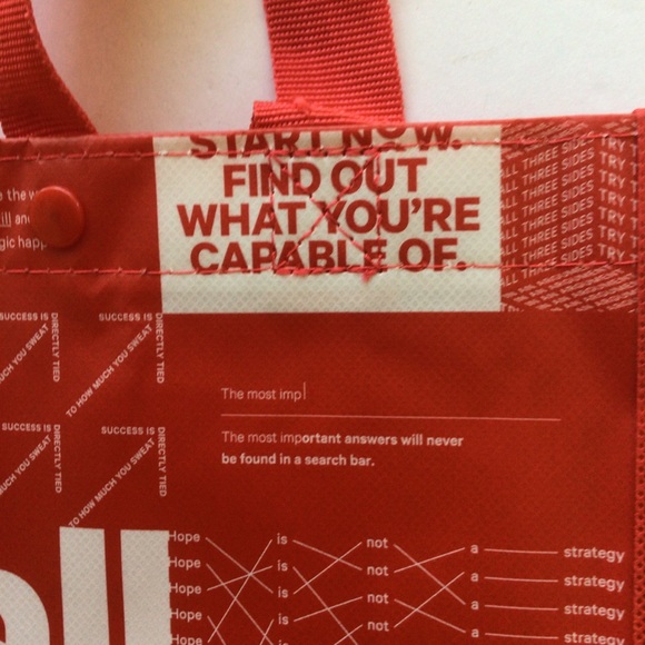 LULULEMON MANIFESTO REUSABLE SHOPPING TOTE BE ALL IN - Picture 4 of 7